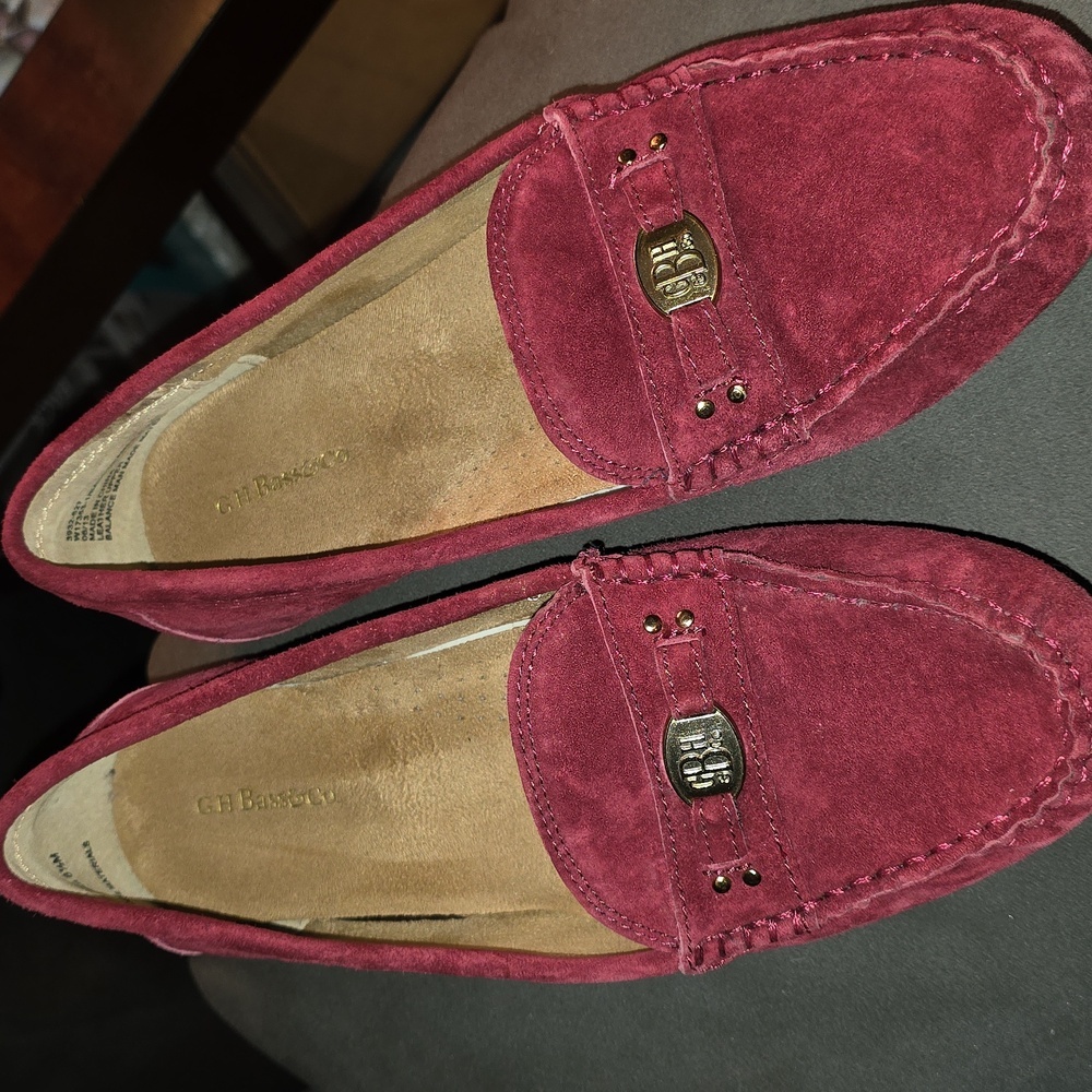 (J31) G.H. Bass & Co Beamer Penny Loafers Shoe Size 8.5M - Picture 2 of 5